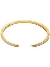 Load image into Gallery viewer, CZ Open Spike Cuff