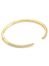 Load image into Gallery viewer, CZ Open Spike Cuff