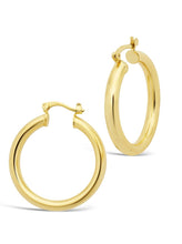 Load image into Gallery viewer, Chunky Tube Hoops
