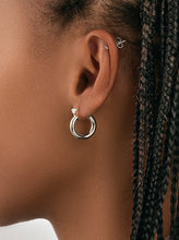 Load image into Gallery viewer, Chunky Tube Hoops

