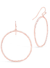 Load image into Gallery viewer, Circle Dangle Earrings
