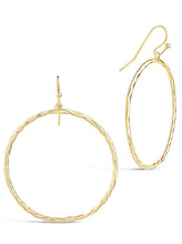 Load image into Gallery viewer, Circle Dangle Earrings
